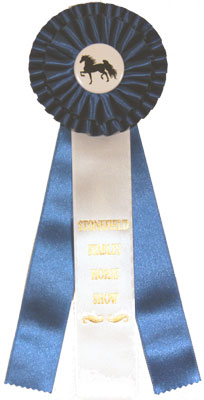 Ribbonsnow Horse Show 2nd Place Ribbons 50 Red Ribbons with Card & String, Size: 2 Wide and 8 Tall